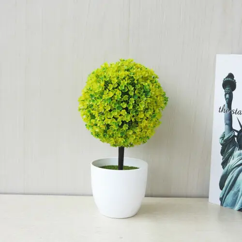 Искусственный цветок Decorationg искусственный бонсай шар форма растения для