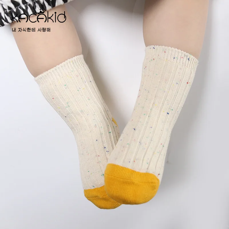 Детские хлопковые носки kразитр удобные детские короткие цветные для мальчиков и