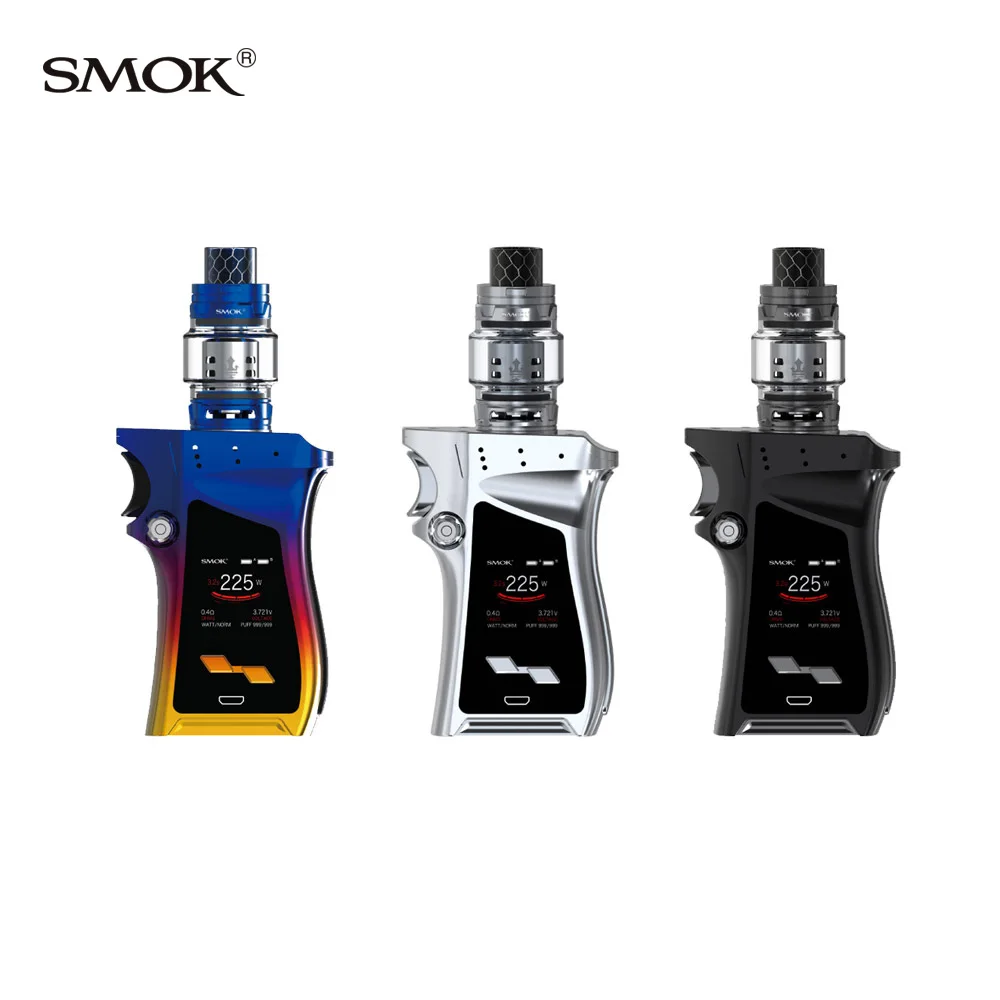 Оригинальный Smok Mag правая рука 225 Вт коробка мод 8 мл Tfv12 Prince танк электронная