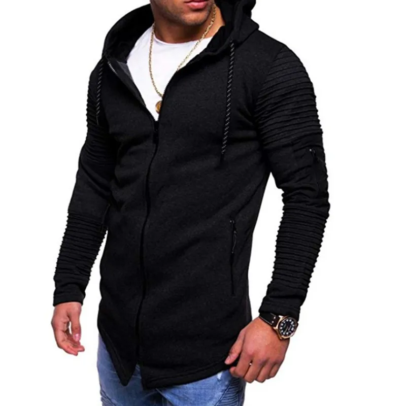 Мужская мода 2019 новая Толстовка с длинным рукавом шерстяная спортивная куртка