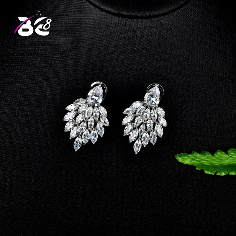 

Be 8 Brand Fashion Design AAA Cubic Zirconia Stones Water Drop Design Shinning Unique Drop Earrings for Women Gift E710