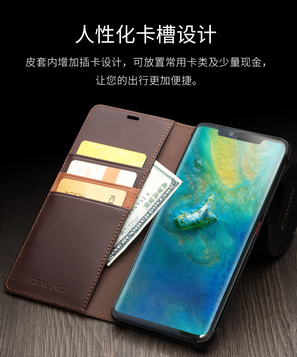 Чехол ручной работы из натуральной кожи для huawei mate 20 Pro чехол Ультратонкий карта слот сумка откидная крышка для huawei mate 20 Pro 20 X крышка