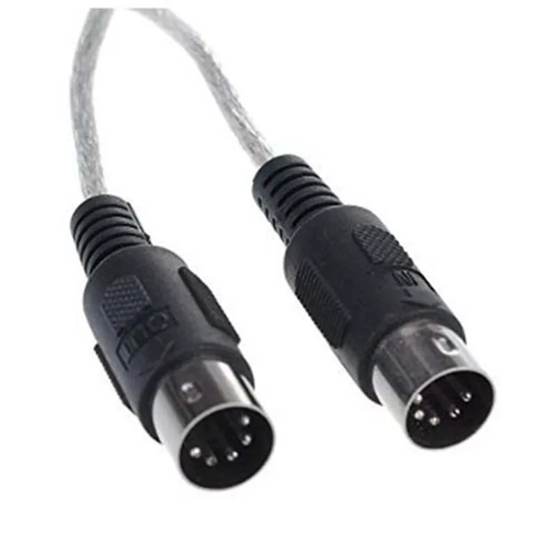 KIVOTEK 4 шт/лот midi-usb адаптер usb-кабель вход-выход кабель MIDI конвертер ПК в