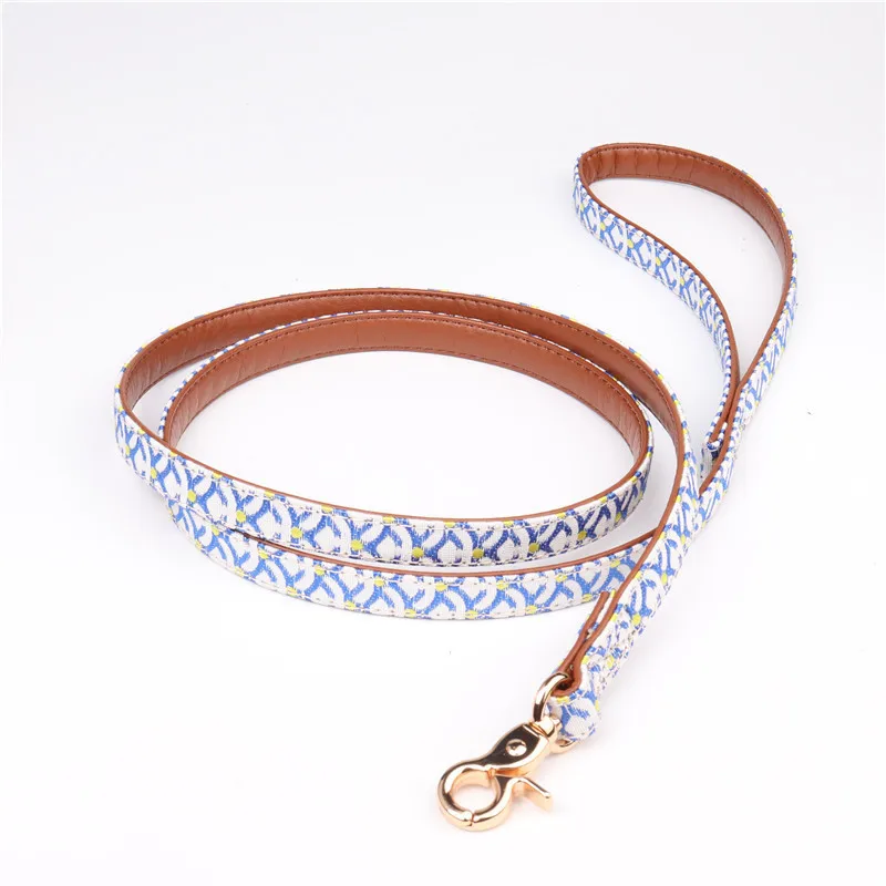 2 шт. в комплекте горячие продажи ошейник для собаки и поводок мягкий ПУ-подложка с металлическими пряжками Подарок для животных Кошка Ведение.