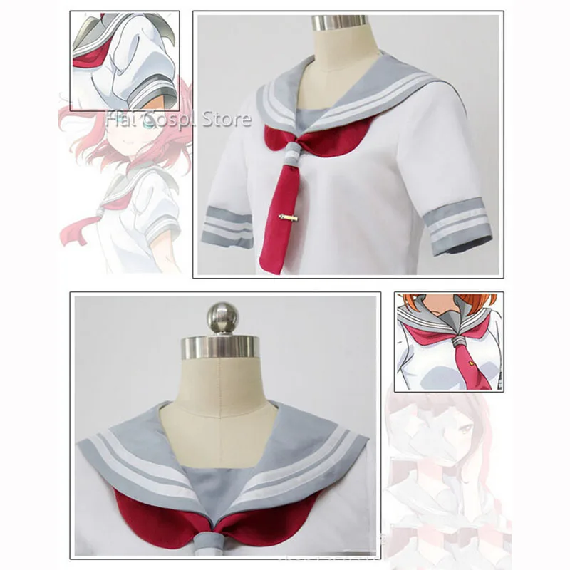 Аниме Love Live Sunshine Косплей костюмы Aqours Takami Chika Girls школьная форма японское аниме