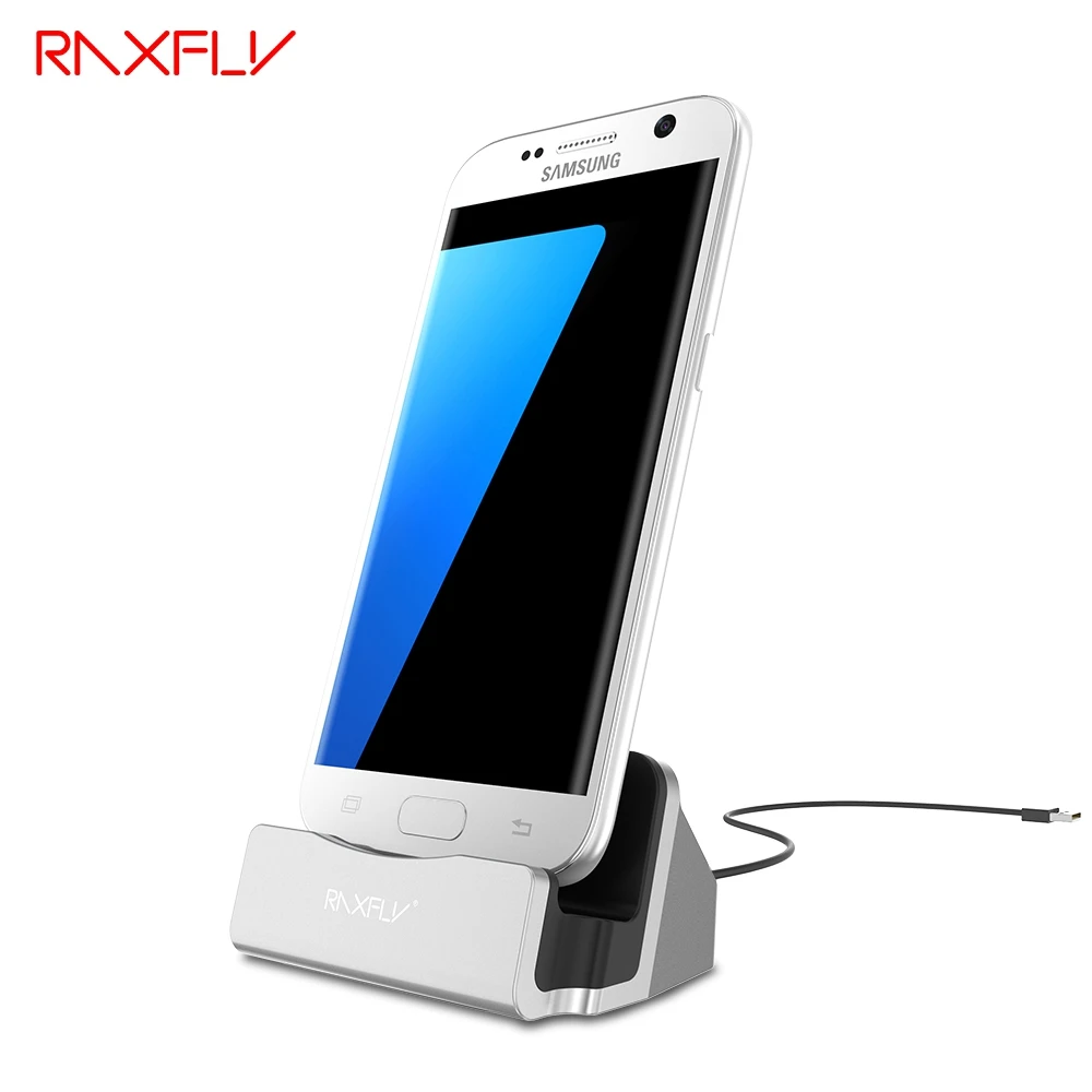 Зарядное устройство RAXFLY с Micro USB для Samsung S6 S7 Edge Xiaomi Huawei Android|charging holder|holder standstand bracket |