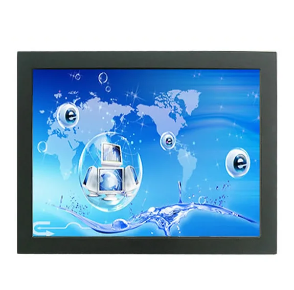 23 6 ''с открытым кадром DVI VGA вход сигнала и USB сенсорный интерфейс монитор с