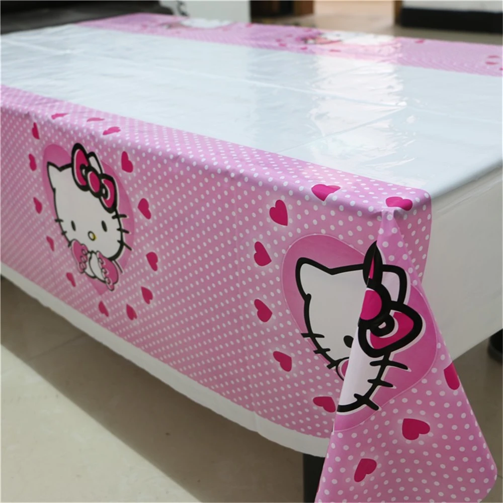 81 шт./компл. мультфильм Hello Kitty тематических вечеринок украшения Наборы