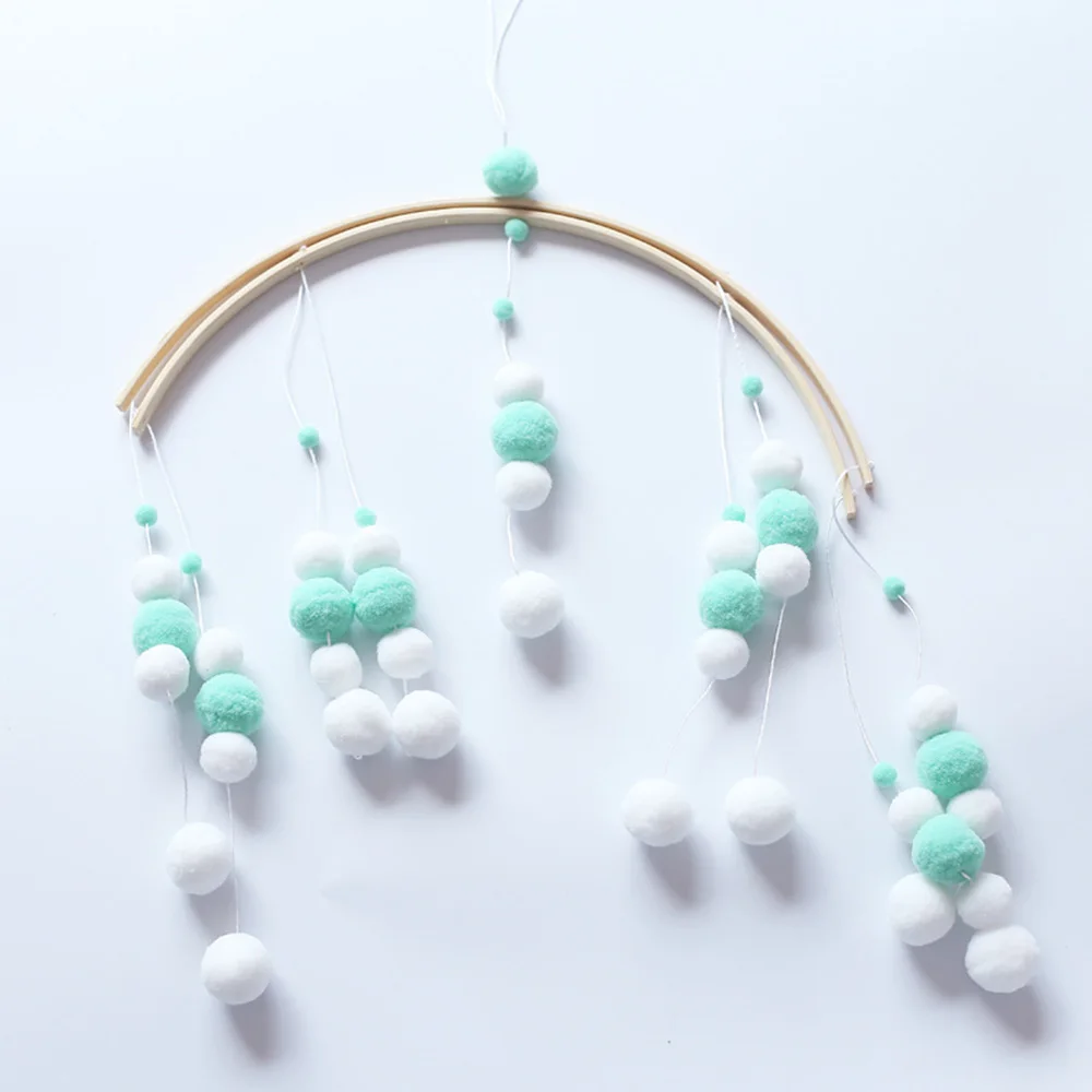 

Baby Wooden Rattles Mobile Beads Wind Chimes Bell Baby Toys for Kids Room Bed Hanging Decor Tent Decor Photography Gifts