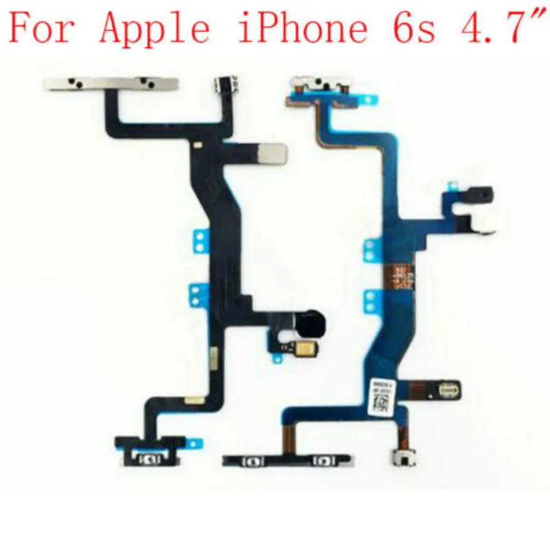 Кнопка переключения громкости питания гибкий кабель Замена для iPhone 6 S 4