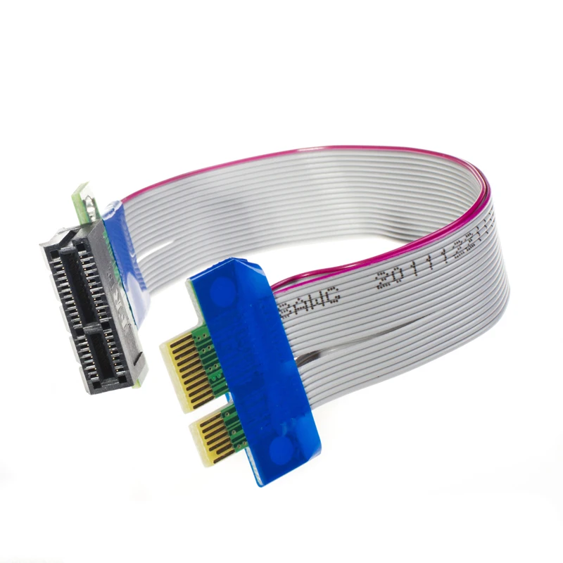 PCI Express гибкий релокатор кабель PCIe E 1X к слоту карта расширения адаптер удлинитель