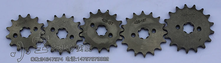 428 10-19 зуб 20 мм ID передняя Звездочка двигателя для Stomp Upower Dirt Pit Bike ATV Quad Go Kart мопед Багги скутер мотоцикл