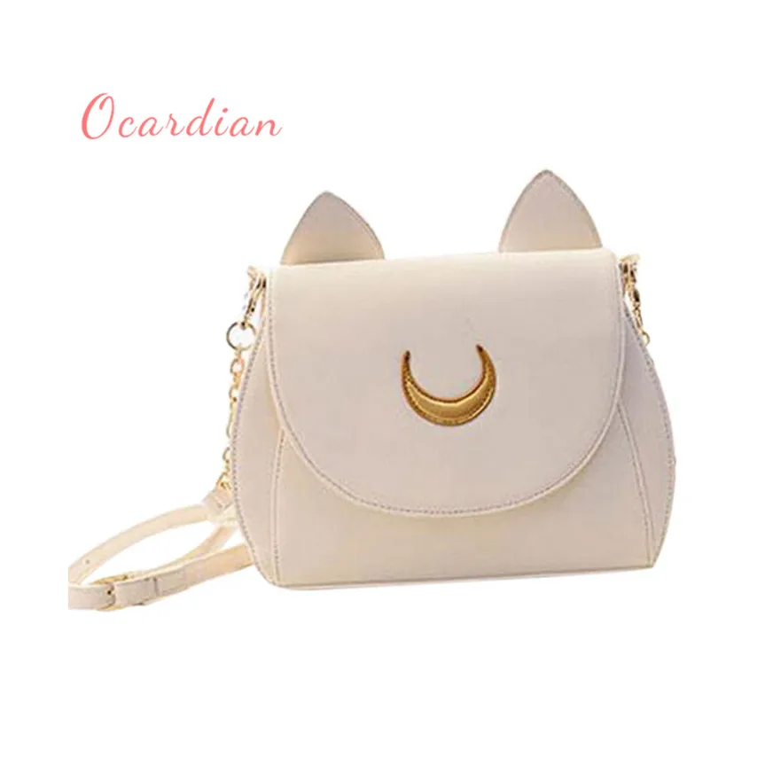 OCARDIAN bolsas mujer Сейлор Мун сумка на плечо Женская Luna кожаная женская через