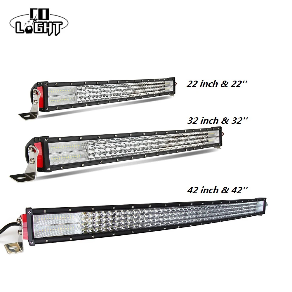 Светодиодная панель рабочего Освещения CO LIGHT 8D 4 22 32 42 дюйма 60 Вт 384 564 744 для