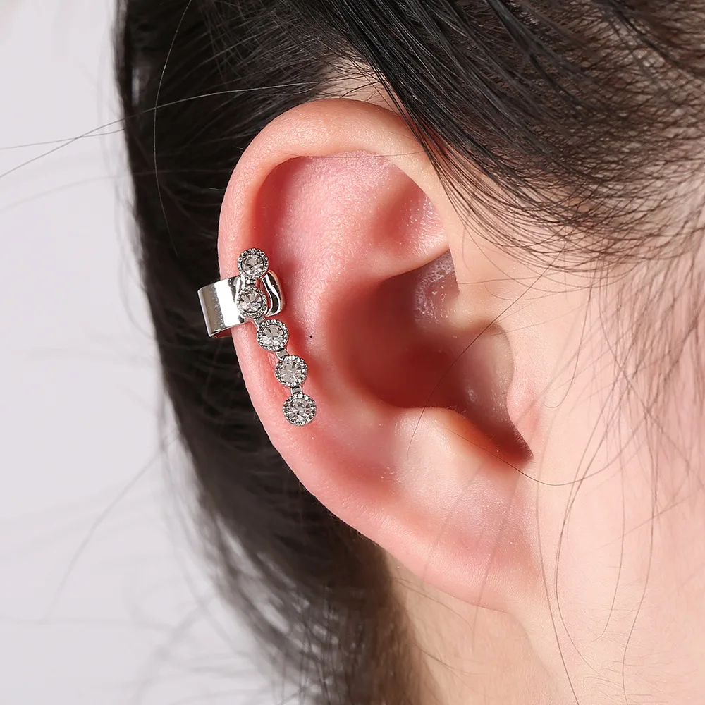 new oorbellen ear clip earrings cuff boucle d'oreille pendientes mujer moda kolczyki orecchini aretes earcuff | Украшения и