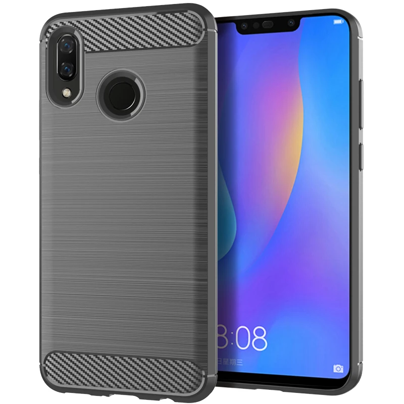 Для huawei Y9 2019 чехол матовая текстура мягкий из термопластика силиконовый