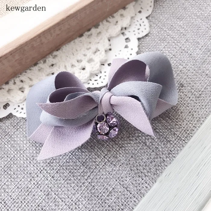 Kewgarden двухсторонние двухцветные Сатиновые ленты " 5/8" 35 мм вручную изготовленная лента DIY Bowknot хлопчатобумажная лента аксессуары Riband 5 м
