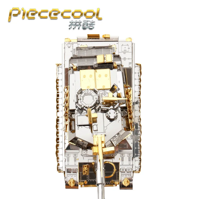Piececool Танк 3D металлическая головоломка M1A2 SEP TUSK модель танка Сделай Сам лазерная