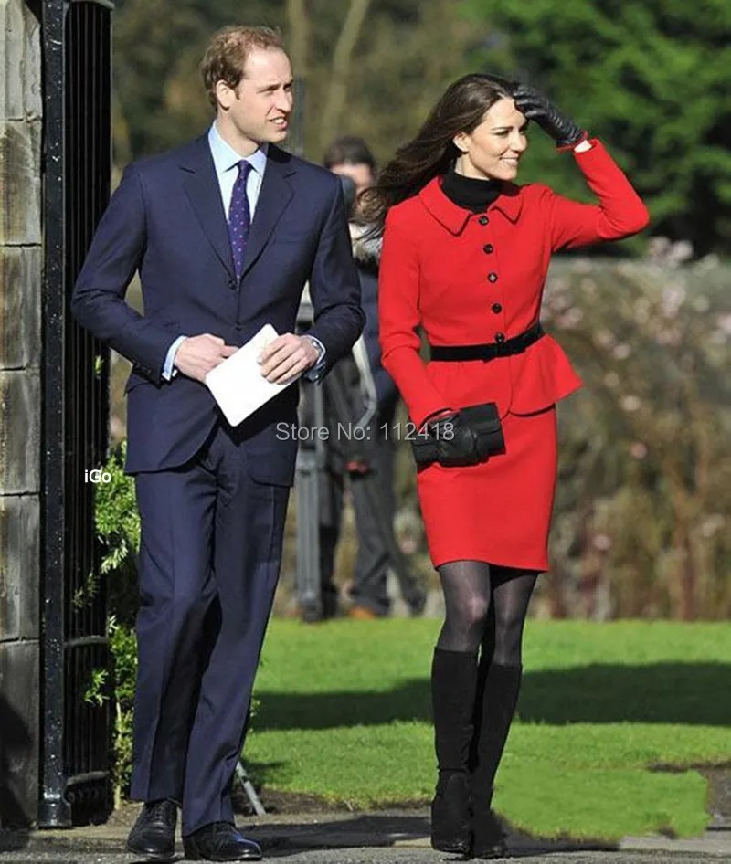 Лидер продаж Модный женский топ принцессы Kate Middleton с длинным рукавом и поясом
