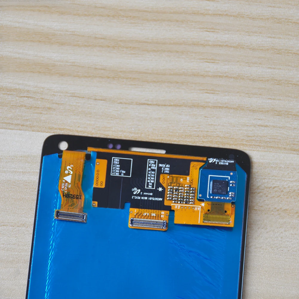 Sinbeda HD Super AMOLED ЖК дисплей Экран для SAMSUNG GALAXY Note 4 Дисплей N910A N910F N910H Сенсорный экран в