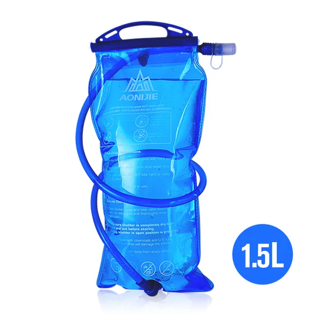 Открытый водный Пузырь гидратация пакет сумка для хранения BPA Free 1L 1.5L 2L 3L бега