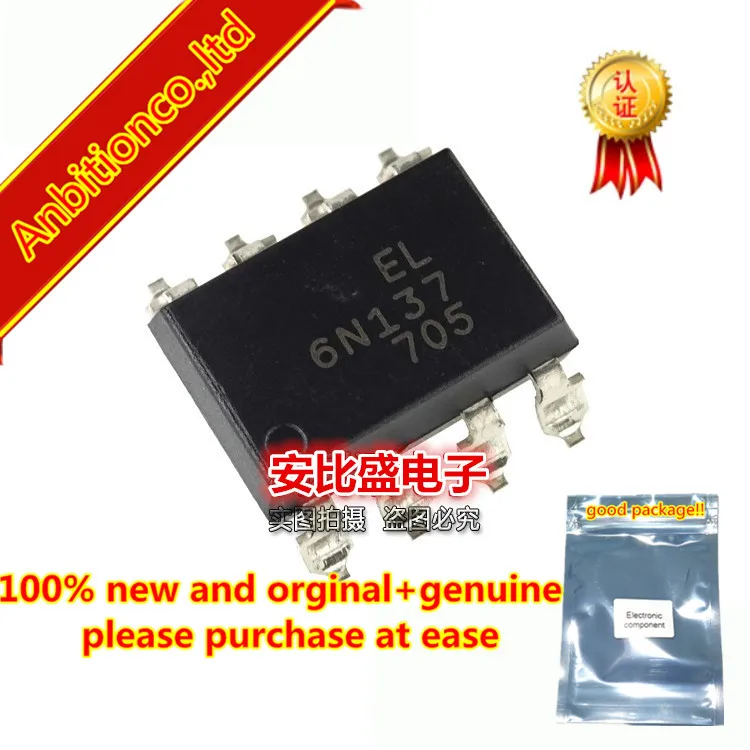 

10 шт. 100% новый и оригинальный SOP8 EL6N137STA 6N137 в наличии