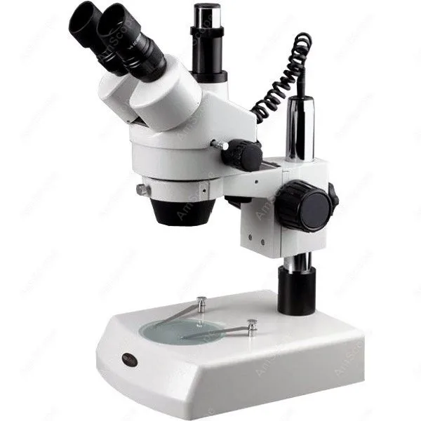 

AmScope Supplies 3.5X-45X Trinocular Stereo Zoom Microscope with Dual Halogen Lights SM-2TX