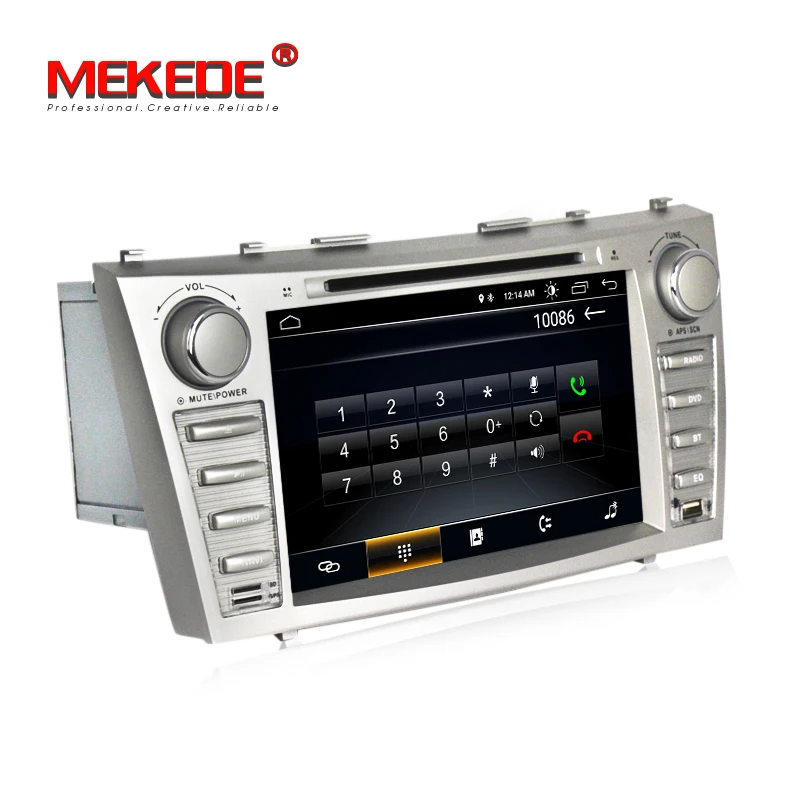 Бесплатная доставка 2din Android 8 0 Автомобиль Радио Стерео DVD плеер для Toyota camry 2007-2011 с