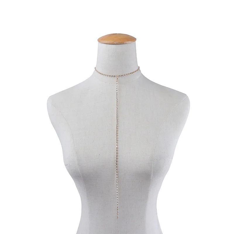 Летняя модная цепочка KMVEXO ювелирные изделия для тела женское ожерелье с