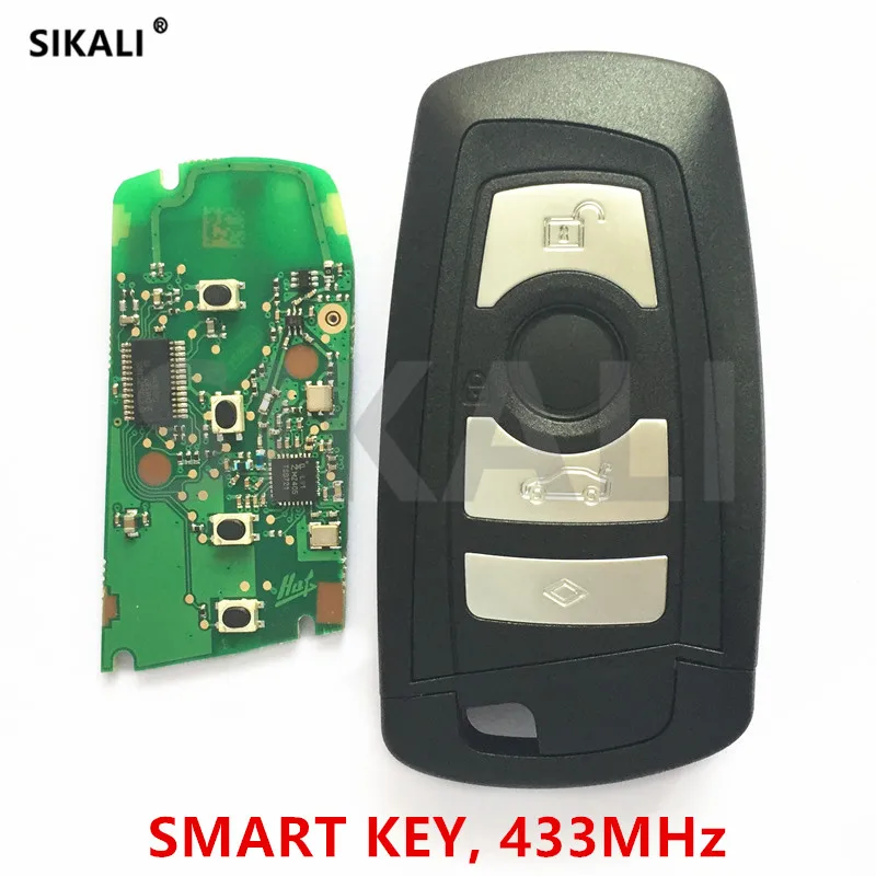 SIKALI Smart Key 433 МГц пульт дистанционного управления для BMW CAS4/CAS4 + система 1 3 5 7 серия