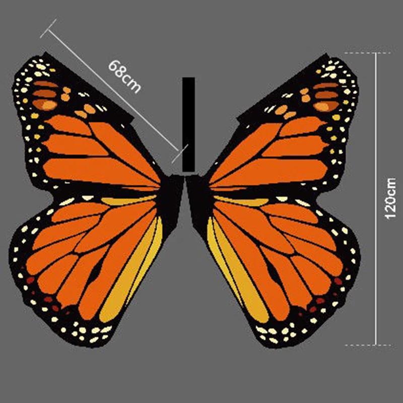 Реквизит для выступлений на сцене детская танцевальная одежда накидка Феи из