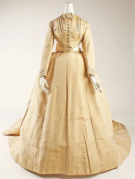 

Вечернее платье в американском стиле, 1869