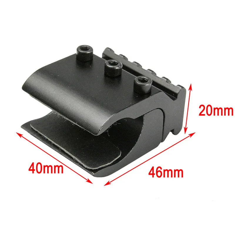 Тактический 20 мм планка Вивера Пикатинни адаптер для охотничьей винтовки