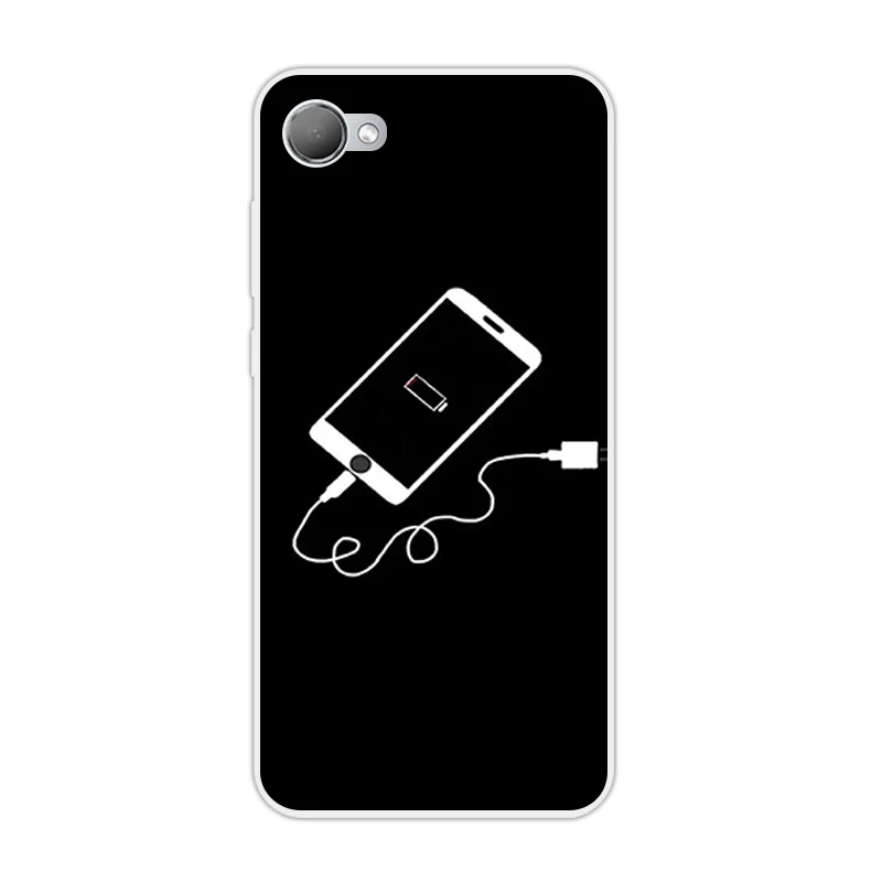 Силиконовые Милые чехлы с животными для HTC Desire 12 полная защита 5 дюймов TPU