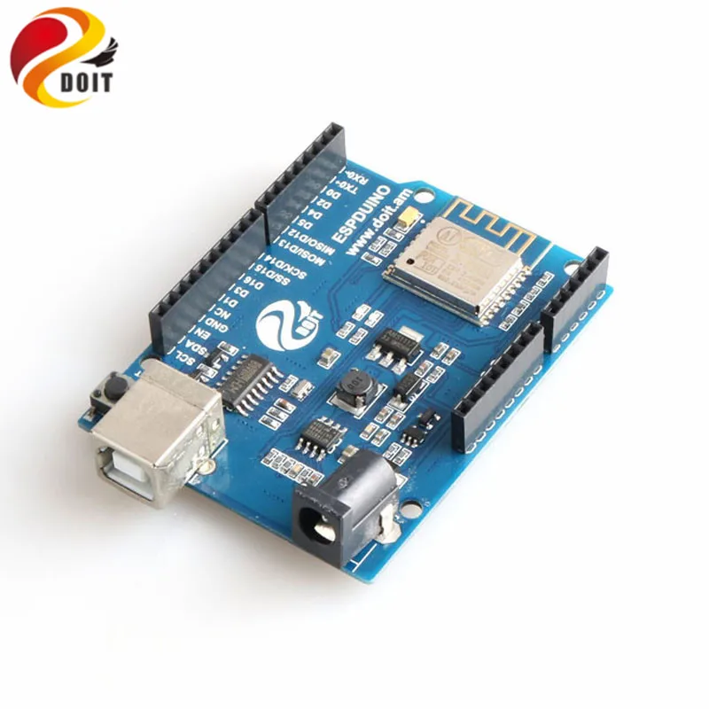 Макетная плата DOIT ESPDuino совместимая с Arduino UNO R3 контроллер Wi-Fi от ESP8266 для