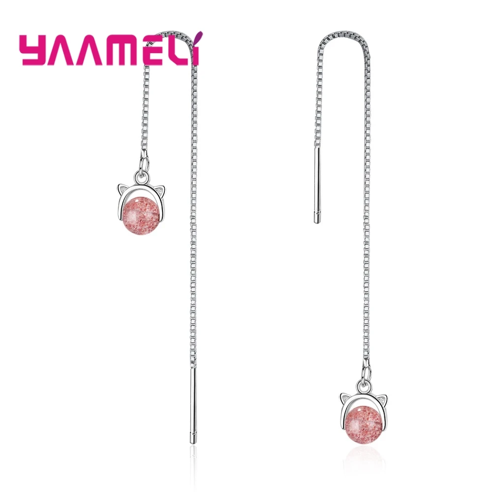 

Серьги женские круглые из серебра 925 пробы, в форме клубники