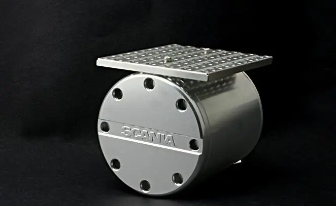 Металлическая выхлопная труба с глушителем для грузовика 1/14 tiiya 8x8 6x6 4x4 mud 4X4 56327 56323