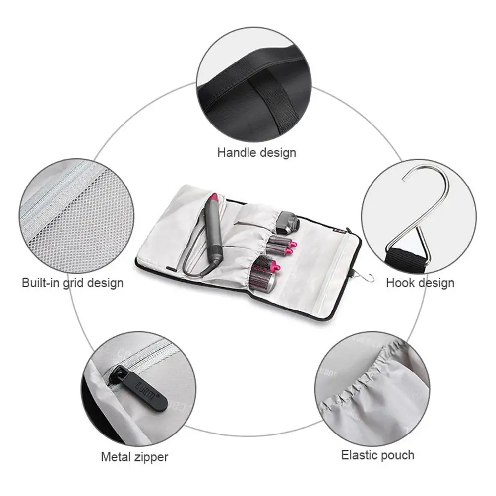 Многофункциональная сумка для хранения Dyson Airwrap Styler для завивки волос Водонепроницаемая Портативная сумка большой емкости для путешествий