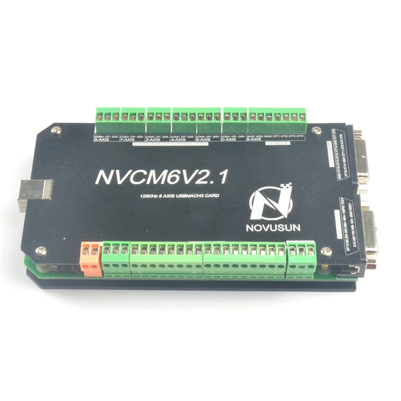 CNC MACH3 USB 6 осевой 4 5 125 кГц USBCNC 16I 16O Гладкий степпер контроллер движения плата для