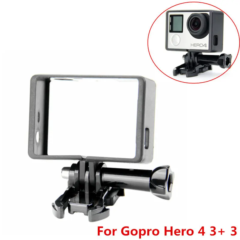 SnowHu для Gopro hero 4 3 + Водонепроницаемый чехол монопод сумка переноски gopro набор