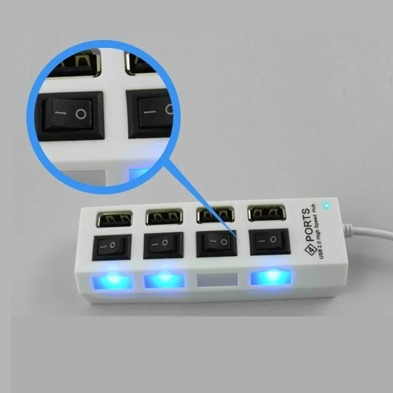 10 шт./лот 4 порта USB для USB-удлинителя линейный концентратор yituo четыре iphone