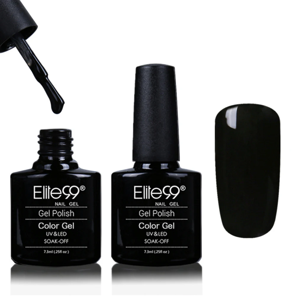 Матовый Гель лак Elite99 для ногтей 10 мл 7 3 мл|nail gel polish|gel polishblack polish |