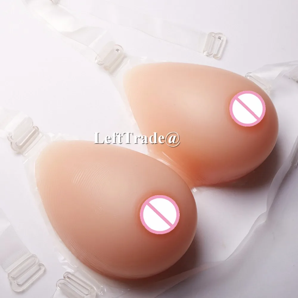 

Very big 4100g/pair sexy realistic silicone artificial breasts crossdresser false boobs with straps