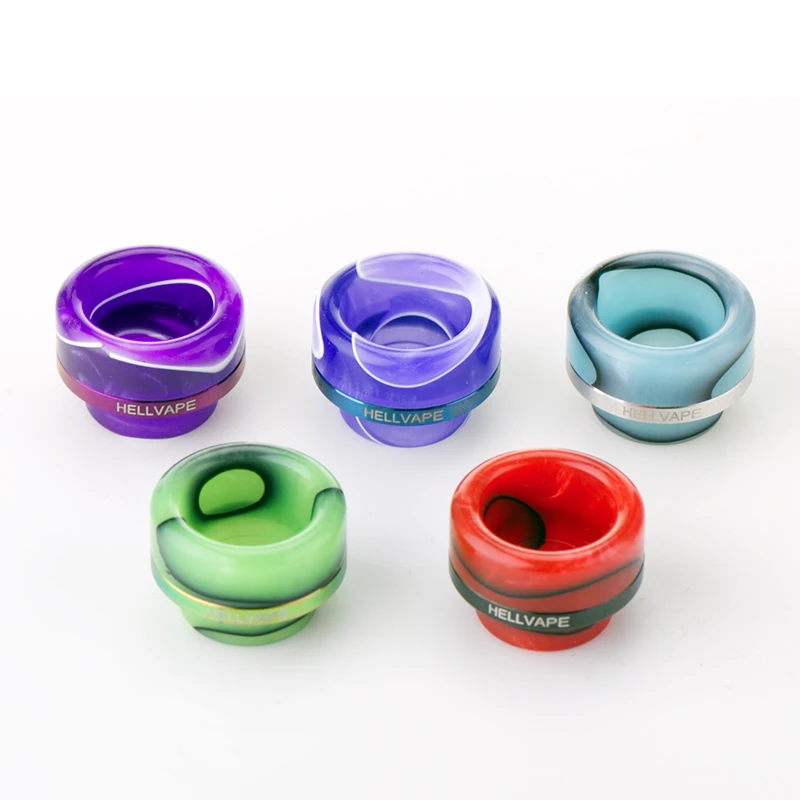 Сменные колпачки из полимера Hellvape Drop Dead RDA оригинальные 810 совместимы с