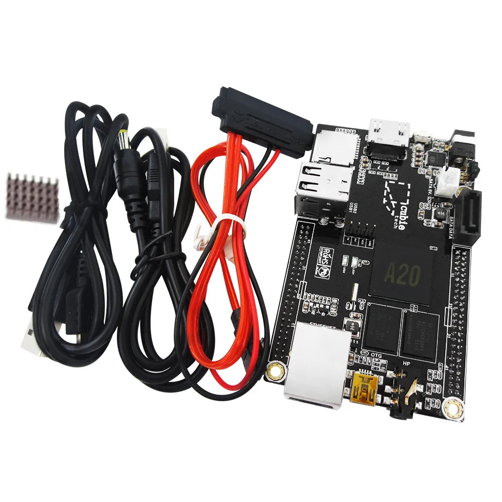 HAILANGNIAO 1 шт PC Cubieboard A20 двухъядерная макетная плата Cubieboard2 двухъядерный процессор с