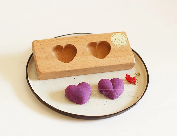 Мини-форма для выпечки ручной работы из бука лунных тортов тыквы пирога