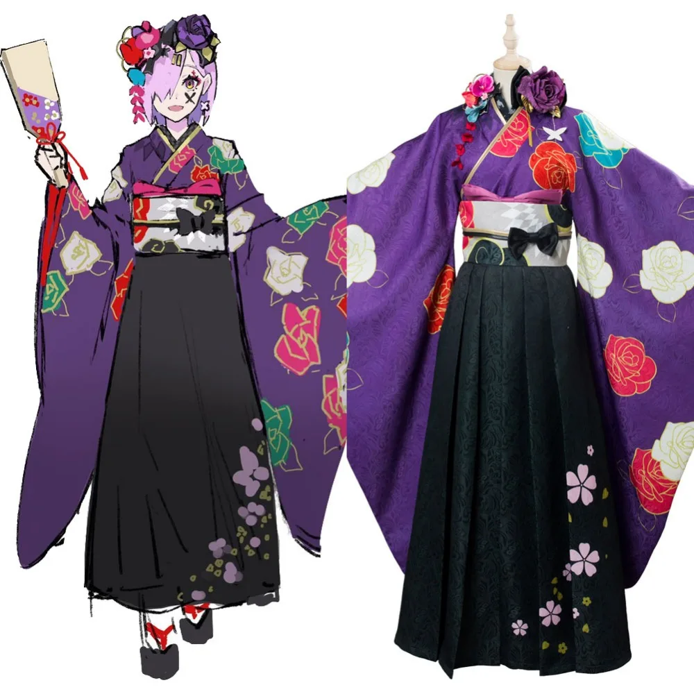 

FGO судьба большой заказ Мэтью кириэлит Косплей Костюм Новогоднее кимоно платье японская одежда женский костюм на Хэллоуин на заказ