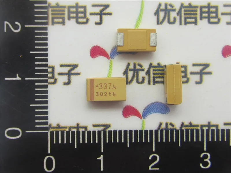 

Free ship with track 20pcs/lot 7343 Quality SMD tantalum capacitor 330UF 7343 10V 330UF D type 20% tantalum capacitor 10V