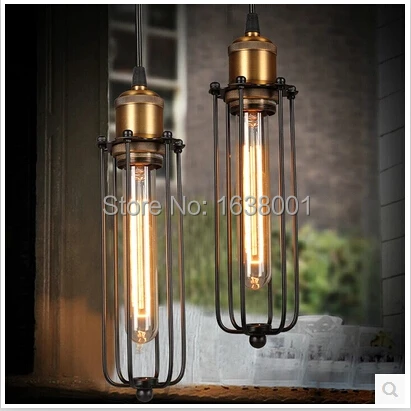 Американский кантри Европейский ретро кованого железа индустрия люстра