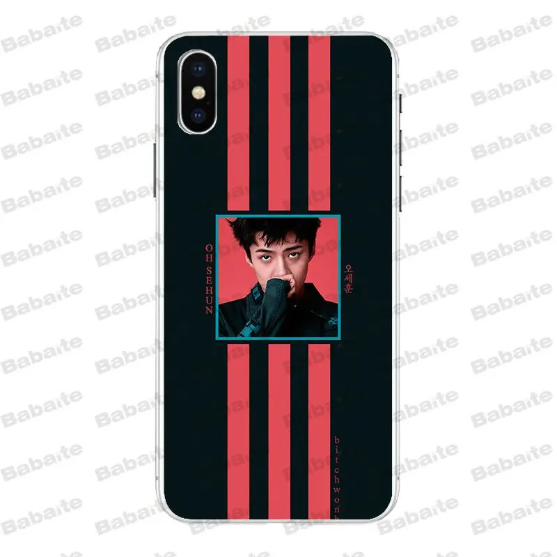 

Babaite SEHUN CHANYEOL EXO High Quality Phone Case for iPhone X Xs Xr XsMax 10 7 7plus 8 8plus 6 6s 5 5S SE 5C11 11pro 11promax